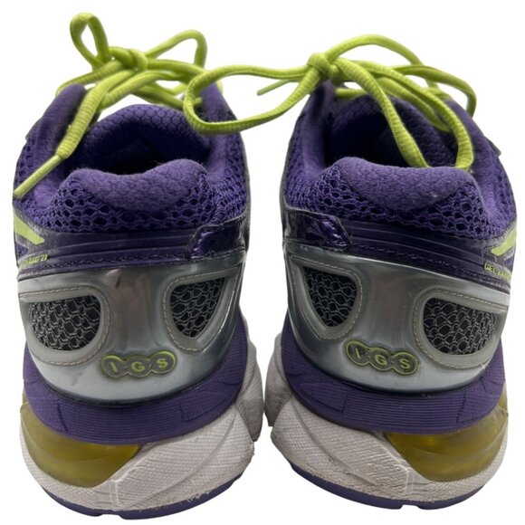 Asics Womens Gel Kayano 21 Running Shoes Purple Green Size 7 - Picture 5 of 9
